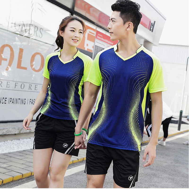 

Men Women Tennis T Shirt , Girls Boys Tee Shirts Tennis Sportwear , Youth Badminton Kits Shorts , Table Tennis Training uniform