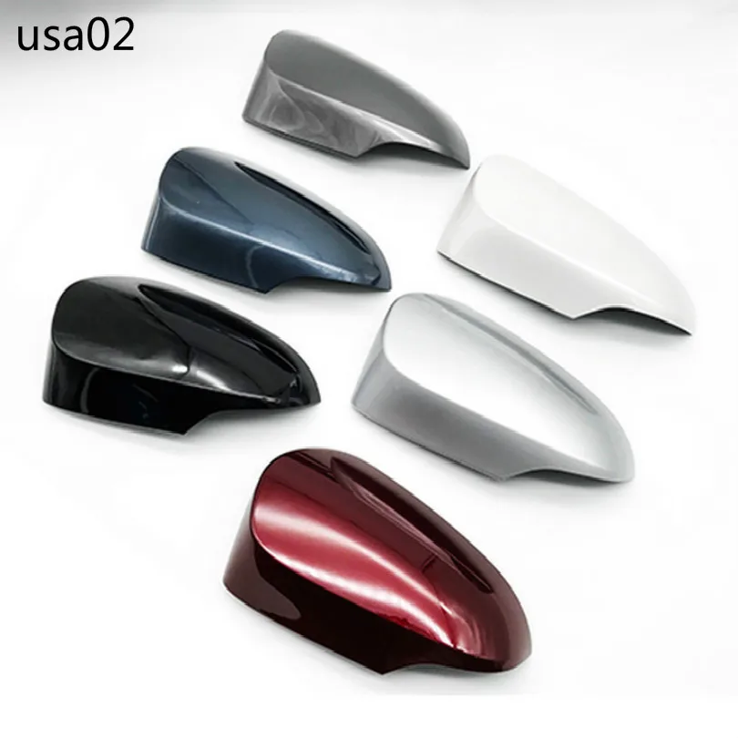

usacamry02 car side mirror cover rear mirror cover car mirror shell white silver gray red black free shipping