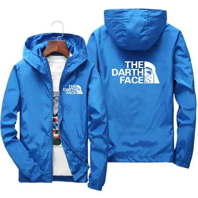 

2021 Hot Sale Spring And Summer Men's Polyester Men's Zipper Thin Coat Street Hooded Windbreaker Thin Zipper Coat Jacket