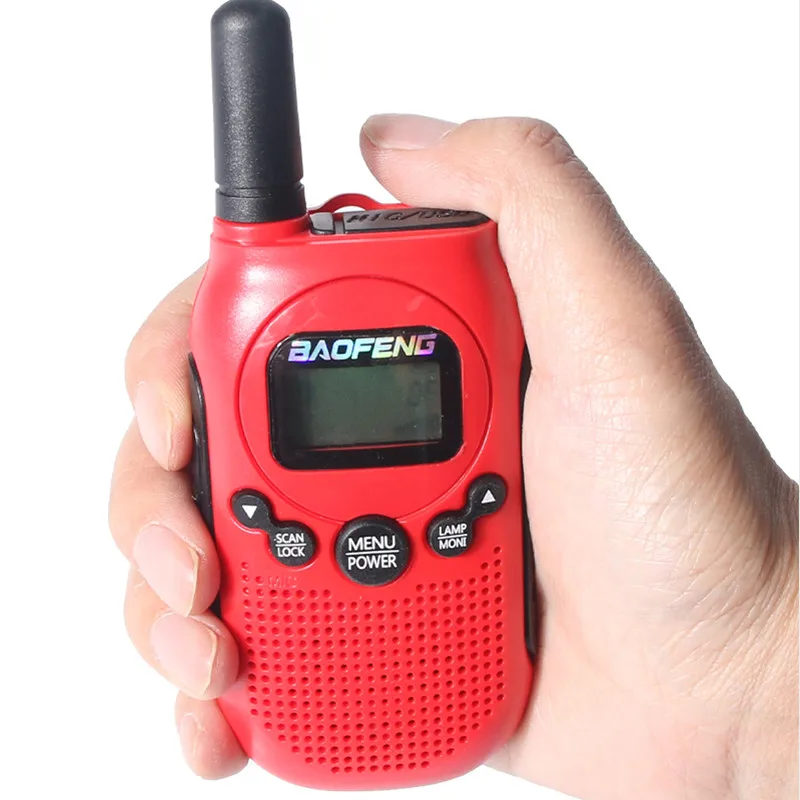 2021 New Baofeng BF-T6 Children's Walkie Talkie Two Way Ham Cb Radio Transceiver Kids Birthday Gift Phone Toy Handheld Intercom