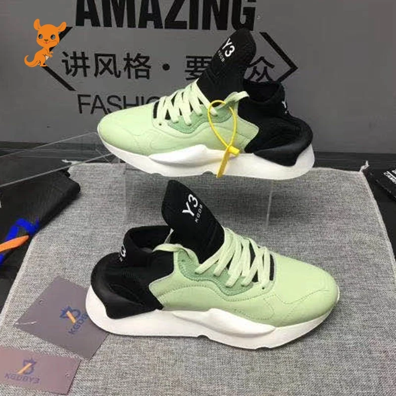 Fashion European and American casual men's shoes Y3 FODSW real leather shoes KGDB Y3 shoes Lovers sports running shoes