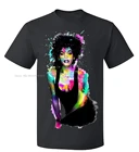 Мужская музыка Whitney Houston акварель Tribute, Мужская футболка, летняя, крыглый ворот, Мужская футболка, хлопковые футболки