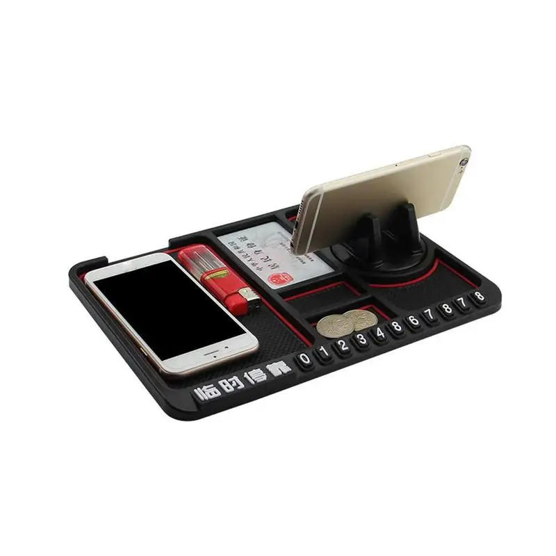 Многофункциональный автомобильный нескользящий коврик для приборной панели