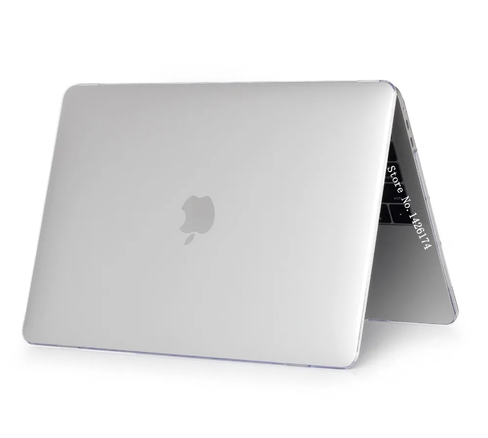 Кристальный \ матовый чехол для Apple Macbook Air Pro retina 11 12 13 15 дюймов сумка для ноутбука, для нового Mac book Air Pro 13,3 чехол A1932+ подарок