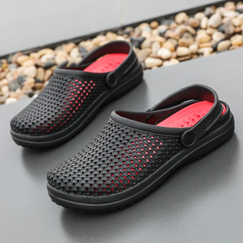 Original Garden Flip Flops Quick Drying Water Shoes Men Jelly Sport Summer Beach Aqua Slipper Outdoor Sandals Monaco Block | Спорт и
