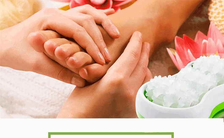 

stress relief care Foot Roller Massage Rolling Brush Massager Trigger Point Stress Relief Arm Neck Back Body Hand