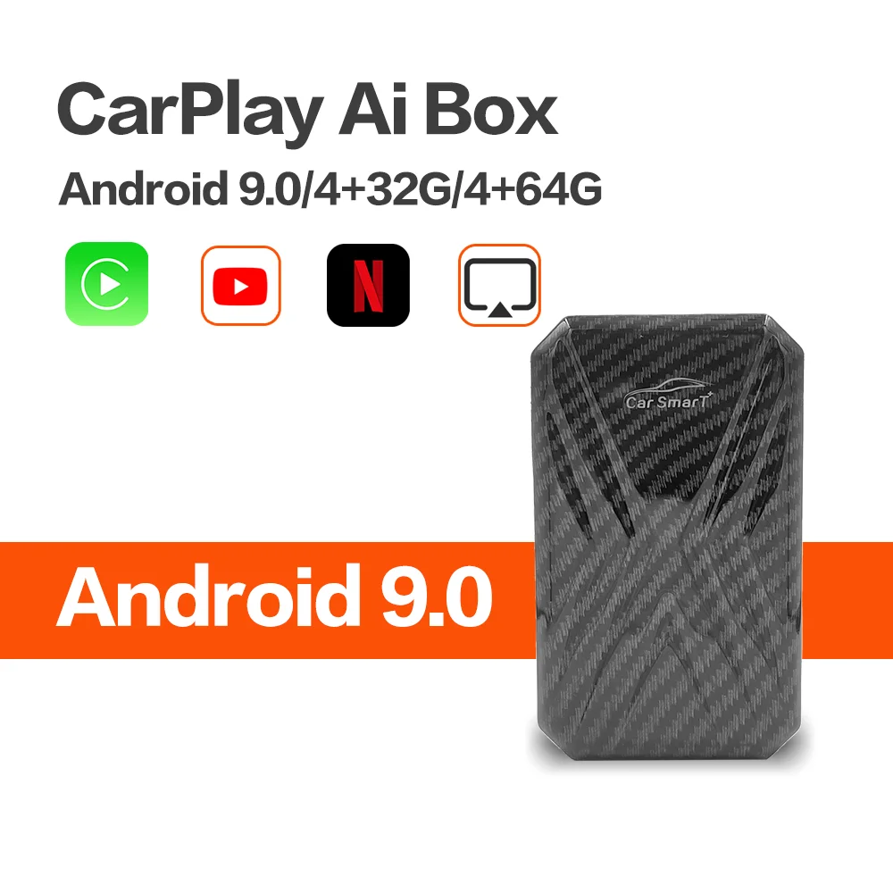 Автомобильный мультимедийный плеер Carplay смарт-плеер на Android с USB 4 + 32 ГБ Mirror Link |