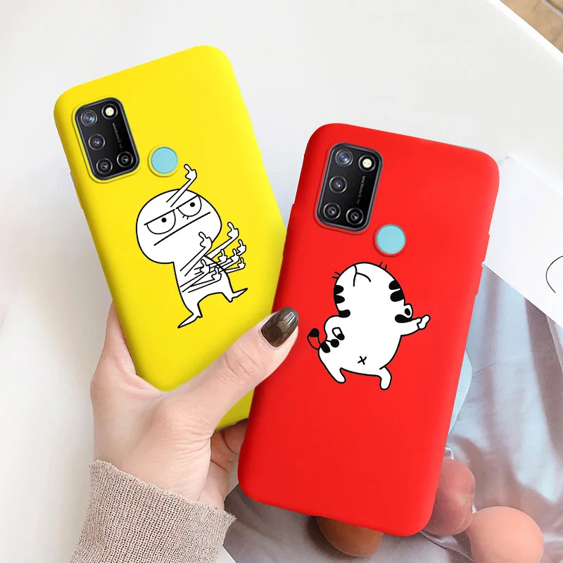 

Painted Candy Case For OPPO Realme C17 C15 C12 C11 XT 7i X50 X7 7 6 5 Narzo 20 3 2 Pro A5 V5 V3 Case Silicone Soft Back Covers