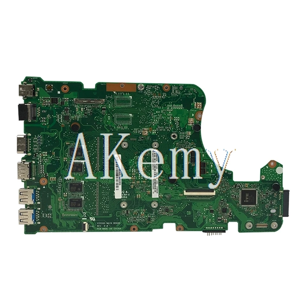 samxinno for asus x555q a555q x555qg x555qa x555bp x555ba laotop mainboard x555qa motherboard w a10 9600u 8gb ram free global shipping