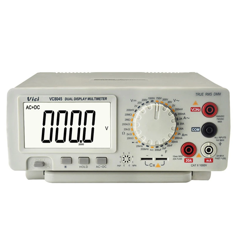 Цифровой мультиметр Настольный 4 1/2 True RMS DCV/ACV/DCA/ACA DKTD0122 Высокоточный фрезерный