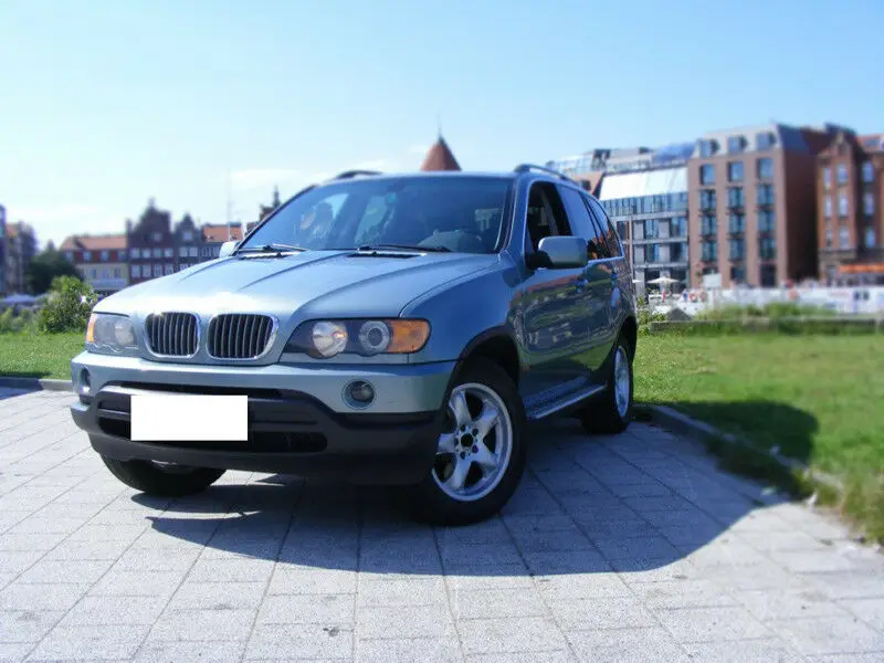 Для BMW X5 1998-2003 авто светодиодный DRL Bi-xenon высокий светильник композитный передний