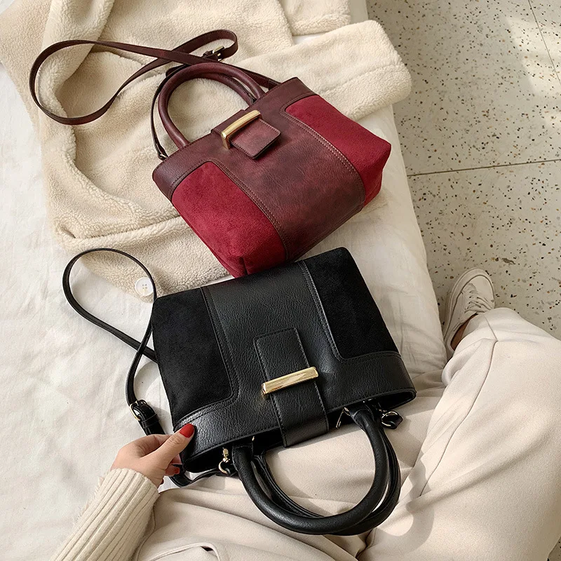 

Female Large Pu Leather Crossbody Bags For Women 2020 Tote Shoulder Messenger Bag Ladies Hand Sling Luxury Handbags Designer