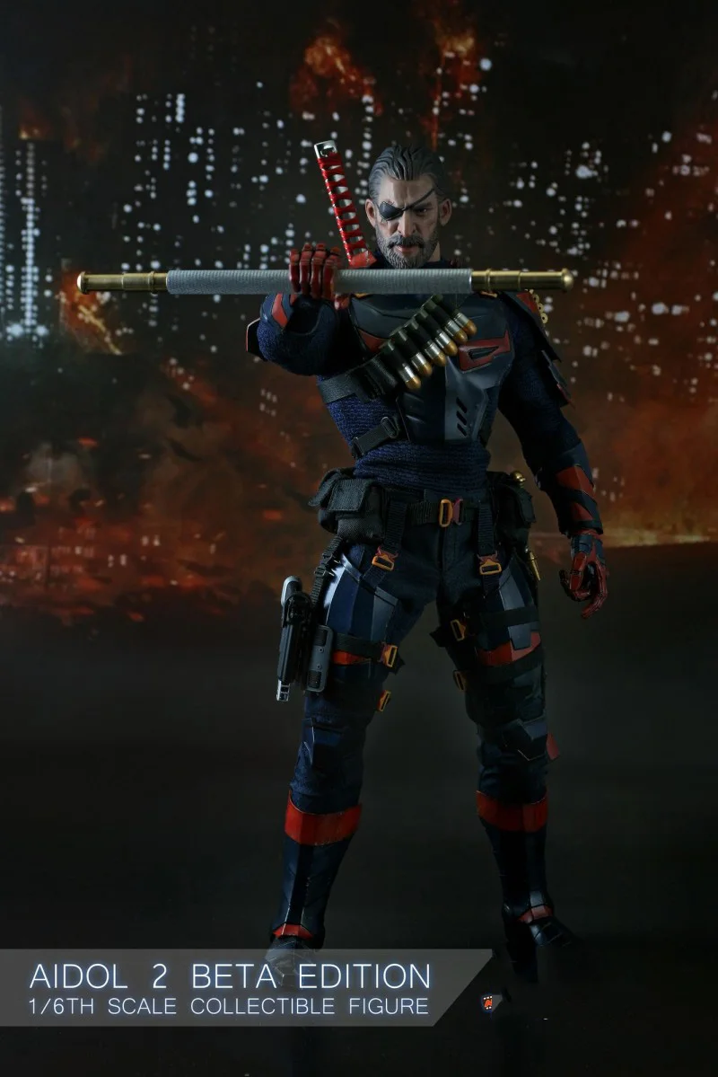 1/6 масштабные художественные фигурки AIDOL 2 бета Deathstroke head sculpt/Маска vision рисунок люксовая коллекция Versio горячие игрушки коллекции