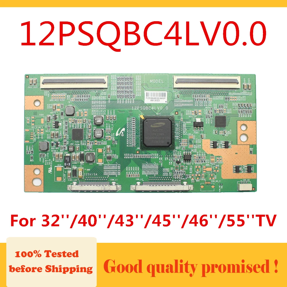 12PSQBC4LV0.0 Tcon плата для ТВ 32 'ཤ'' 43 'ཪ'' 48 'ཱི'' логическая