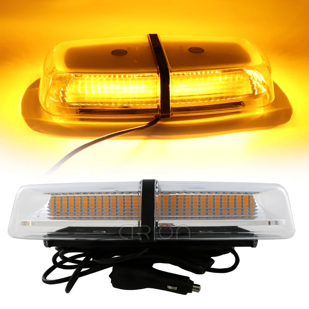 Светодиодный Янтарный Автомобильный Стробоскоп на крышу аварийный маячок