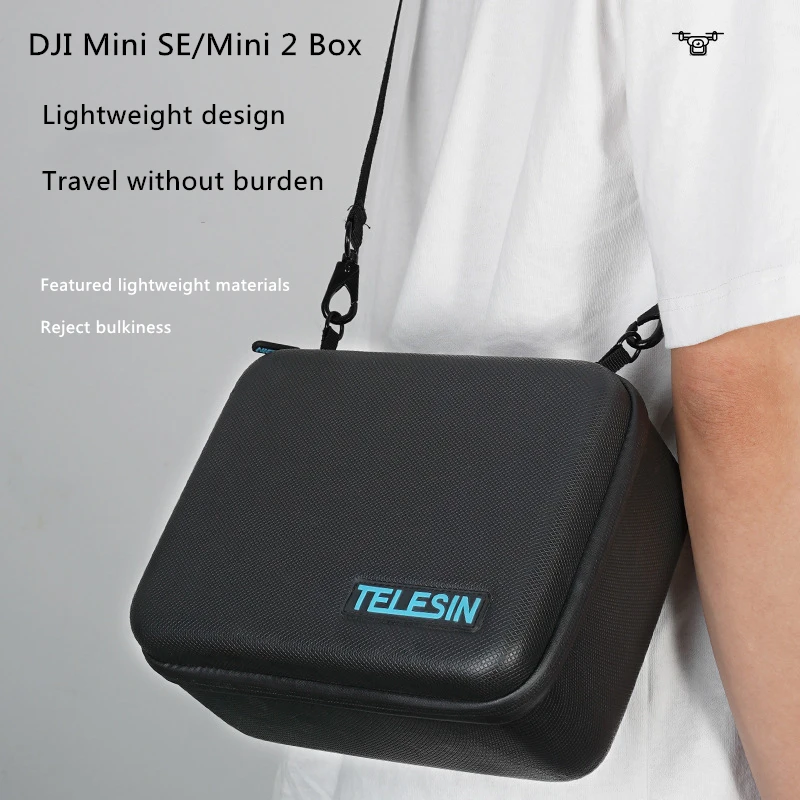 

DJI Mini 2 Shoulder Bag Mini SE Shock Absorbing Handbag Moisture-proof Drone Remote Control Battery Accessory Storage Box