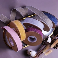 muti sizes 10yards shiny velvet strip ribbon webbing for crafts gift packing diy accessories hair ribbon 10mm16mm25mm
