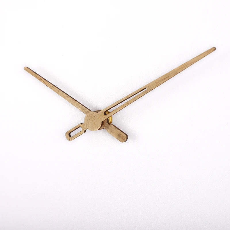 Большие круглые деревянные часы в скандинавском стиле настенные белые бесшумные