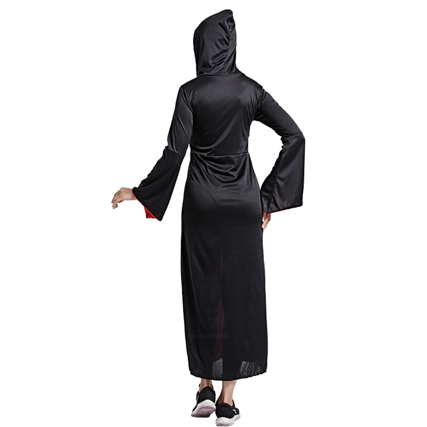 

Witch Dress Halloween Costume For Women Vampire Cosplay Costume Polyester Festival Party Performance Long Sleeve Female Clothing