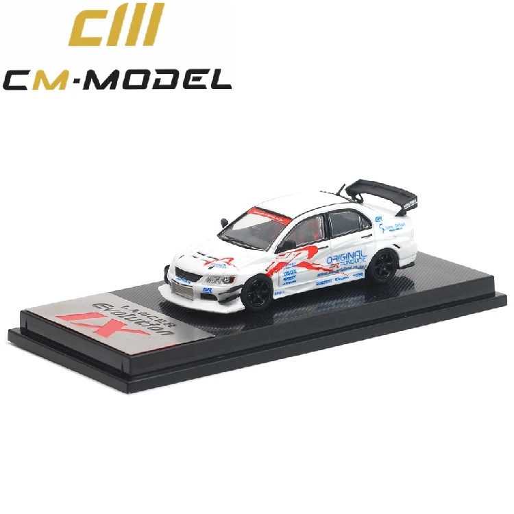 CM модель 1:64 Mitsubishi Lancer Evolution IX жемчужная белая автомобиля|Наземный транспорт| |