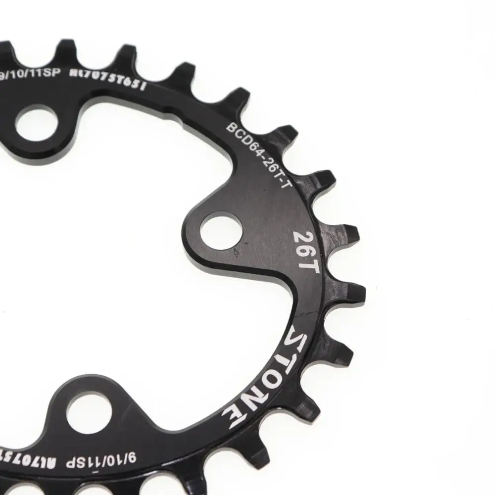 Каменная цепь 64BCD овальная для Shimano XTM780 M785 22T 24t 26t 28T зуб MTB велосипедная Звездочка зубная пластина 64 bcd