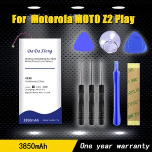 3850 мАч HZ40 для Motorola MOTO Z2 Play, аккумулятор с двумя SIM-картами, T1710-11 XT1710