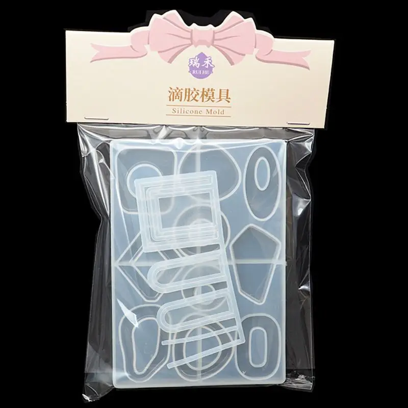 Формы для акриловых сережек из эпоксидной смолы геометрические полимерные