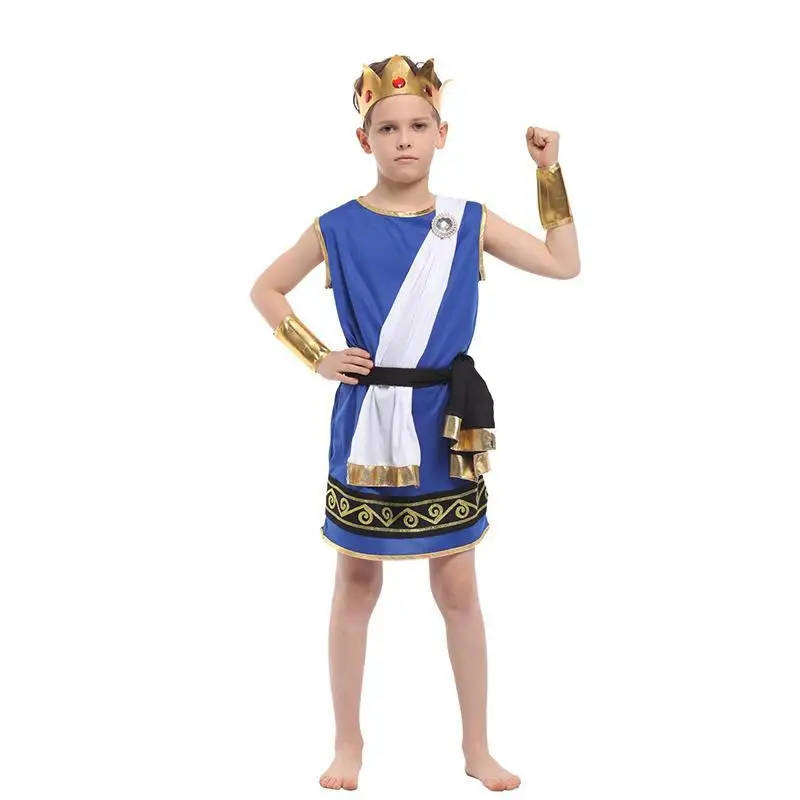 Детский маскарадный костюм Зевса в древней греческой мифологии для мальчиков| |
