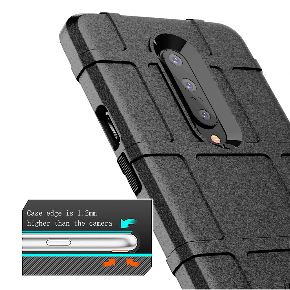 Прочная защита чехол для телефона OnePlus 8 7T 7 Pro 6T 6 Чехол Прочный ТПУ толстый твердый