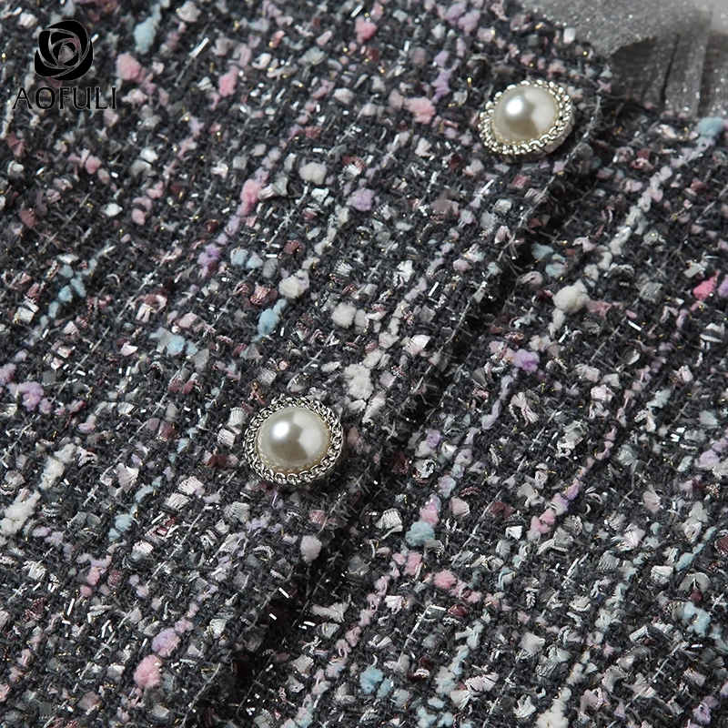 L ~ 4XL 5XL сексуальное прозрачное Сетчатое твидовое платье весеннего размера плюс с