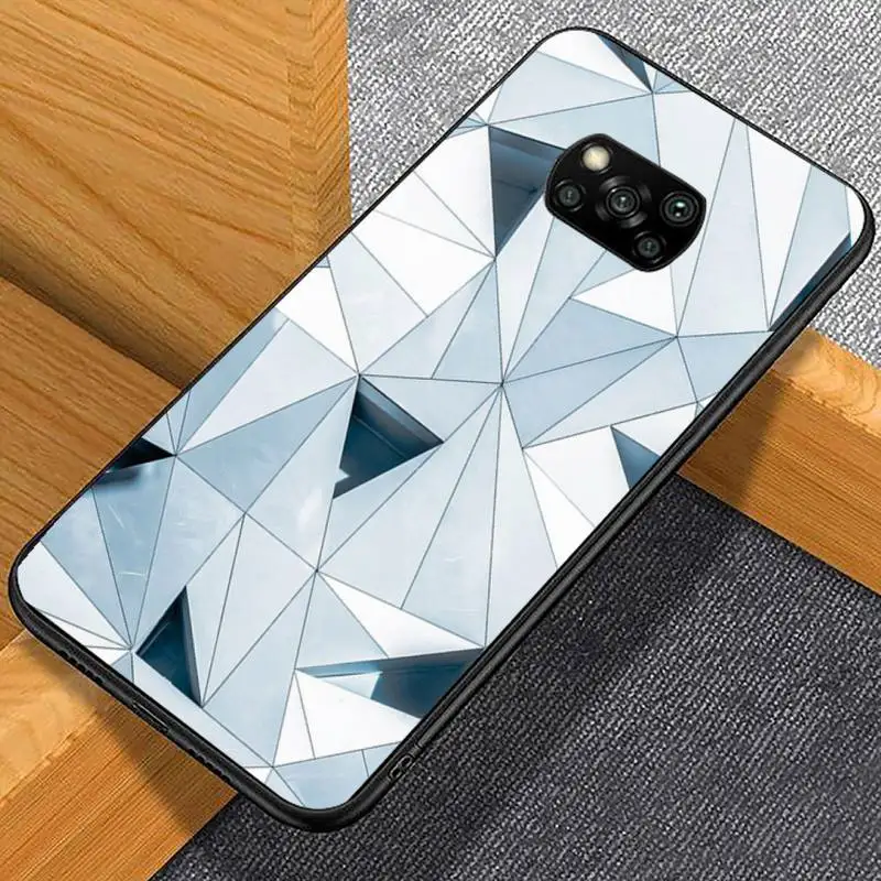 

ins solid geometric pattern Phone Case For Xiaomi redmi note mi 7 8 9 10 a s t pro max 4G 5g mobile bags