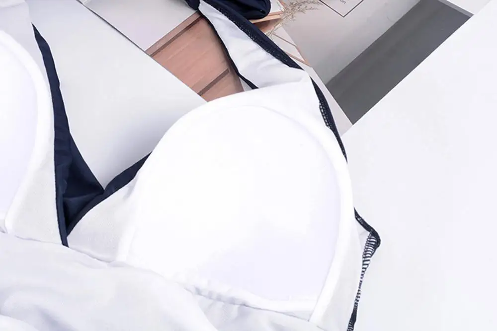

Maternity Swimwear Sexy Maternity Tankinis Women Stripe Print Bikinis Swimsuit Beachwear Pregnant Suit Korea Style 2019 New