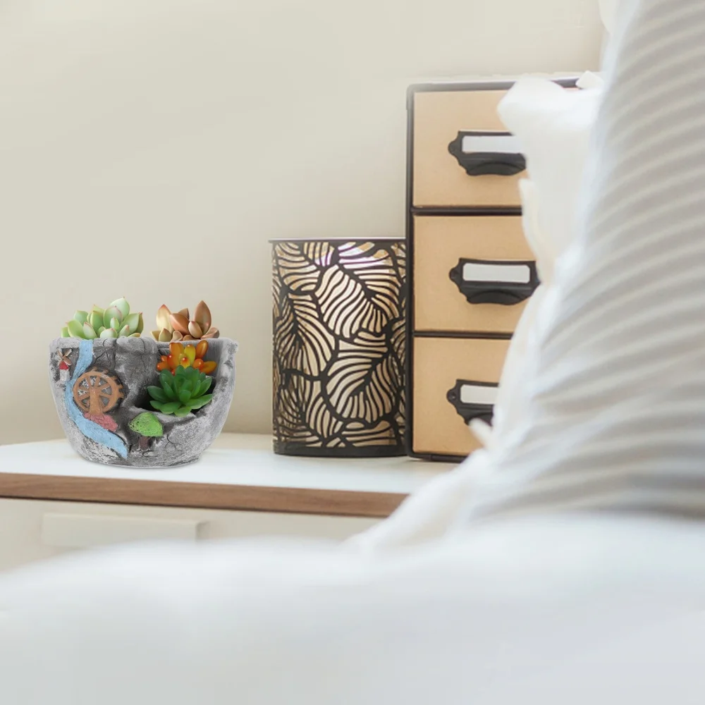 

Multilevel Micro Landscape Flowerpot Decor Creative Plants Flowerpot Adornment