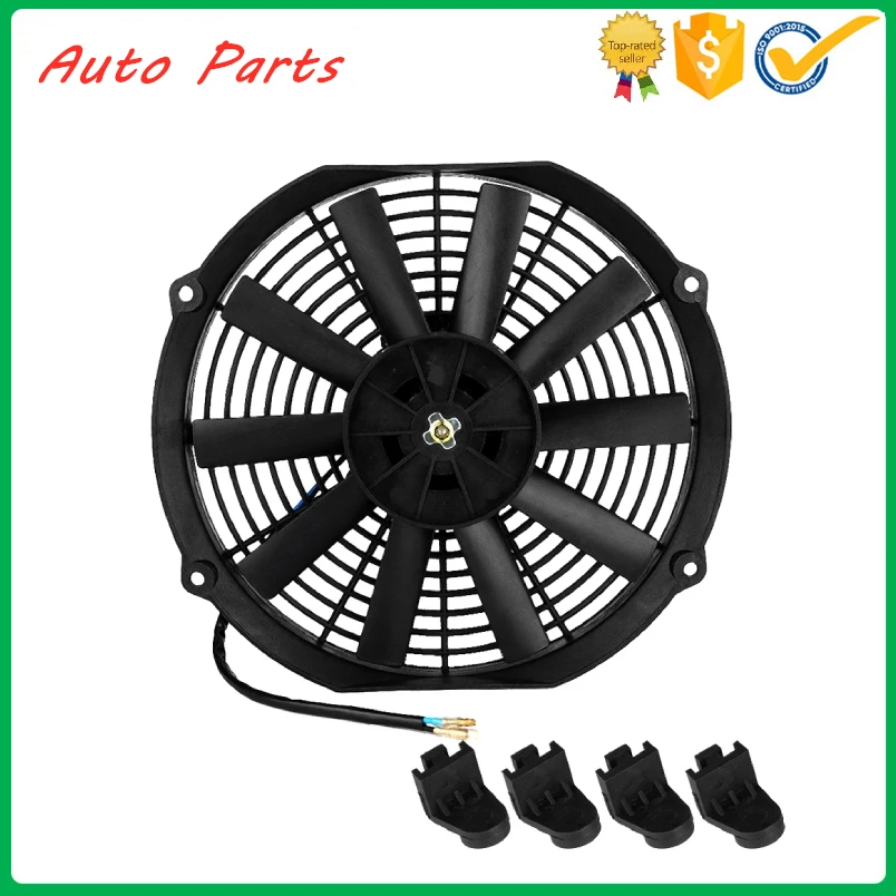 Universal Engine Cooling Fan 12in 12V 80W Car Air Conditioner Engine Electronic Cooling Fan Car Accessories Radiator cooling fan