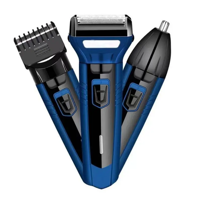 

Cordless Electric Shavers Hair Clippers, Rechargeable Nose Hair trimmer for men Wet Dry Electric Shavers Men, Waterproof 3 19QE