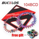 Цепное колесо MTB велосипедная Звездочка 104BCD для узкой и широкой цепи велосипеда 891011 s, цепное кольцо 3032343638T