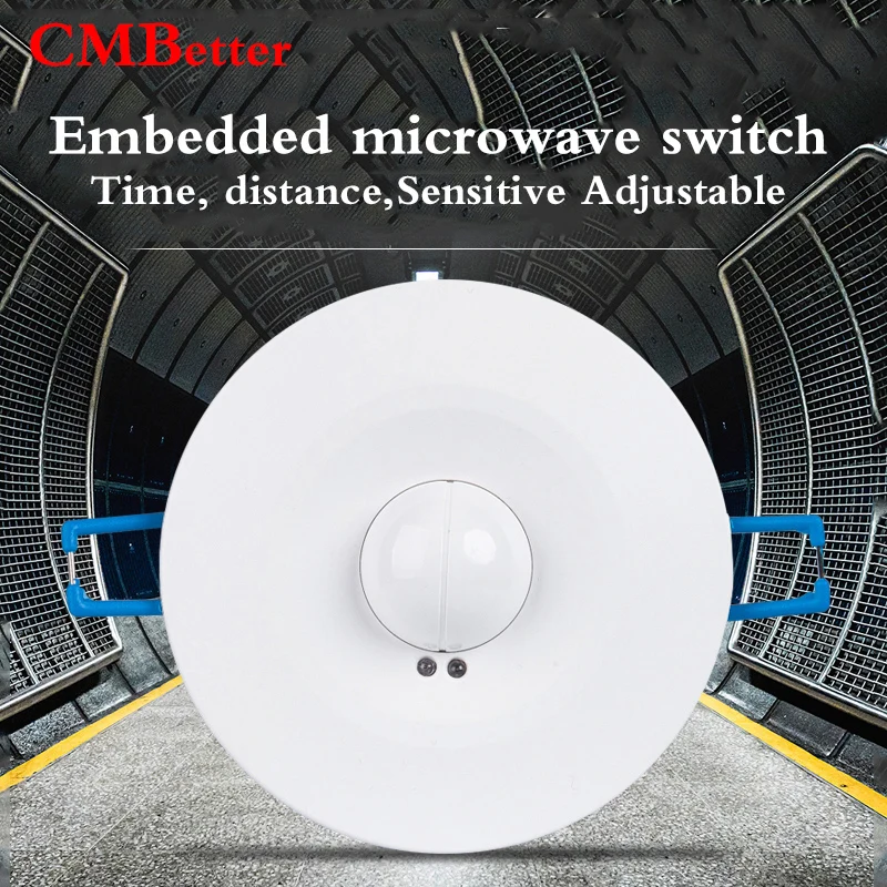 Новое поступление микроволновый индукционный датчик переключатель Потолочный
