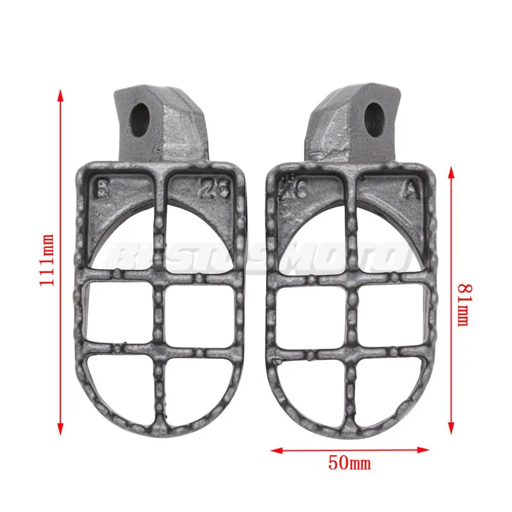 Подножки для кроссовых мотоциклов Kawasaki KDX 200 220 250 KDX200 KDX220 KDX250 KX 125 500 KX125 KX250