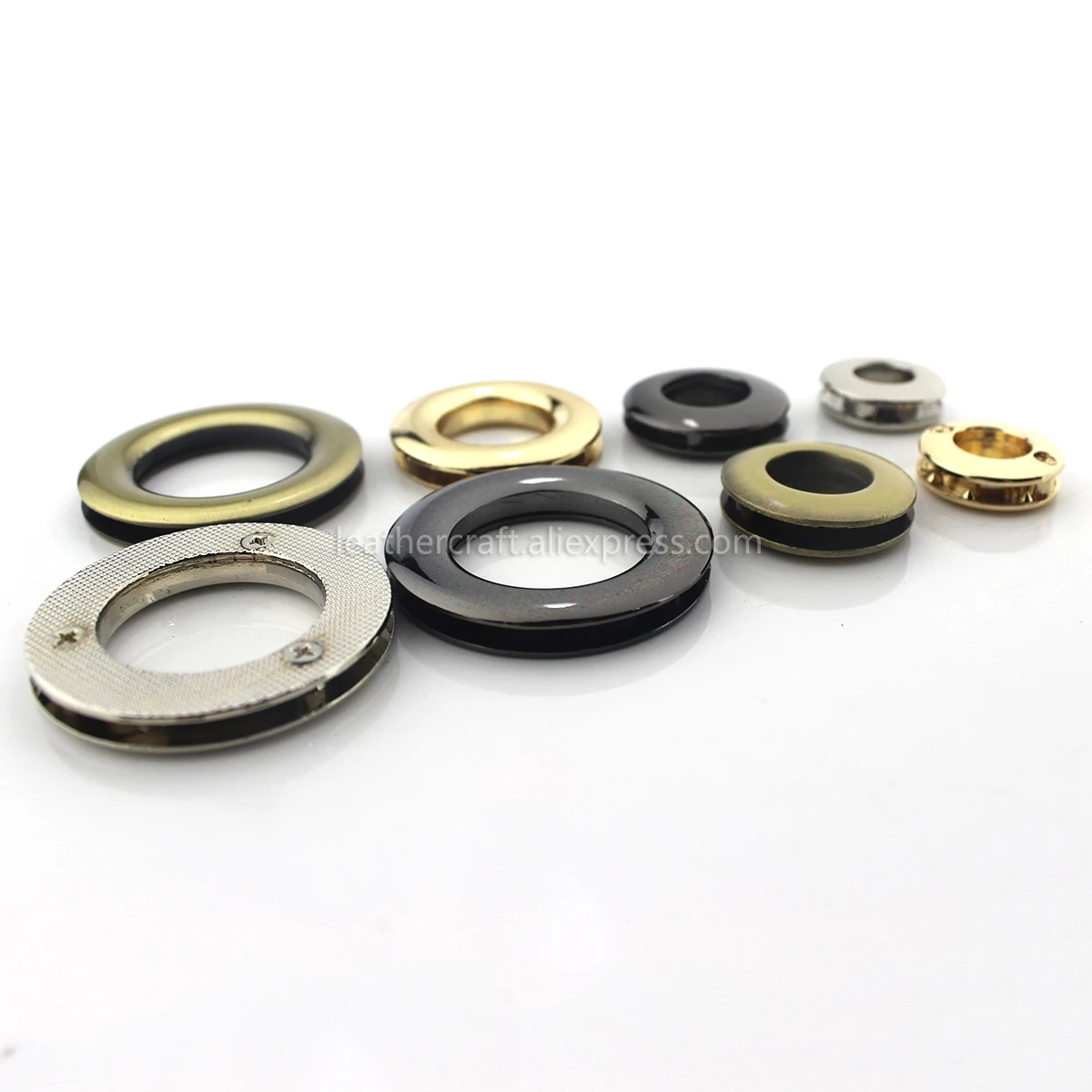 2 шт. металлические резьбовые петли для сумок обуви одежды джинсов | Дом и сад