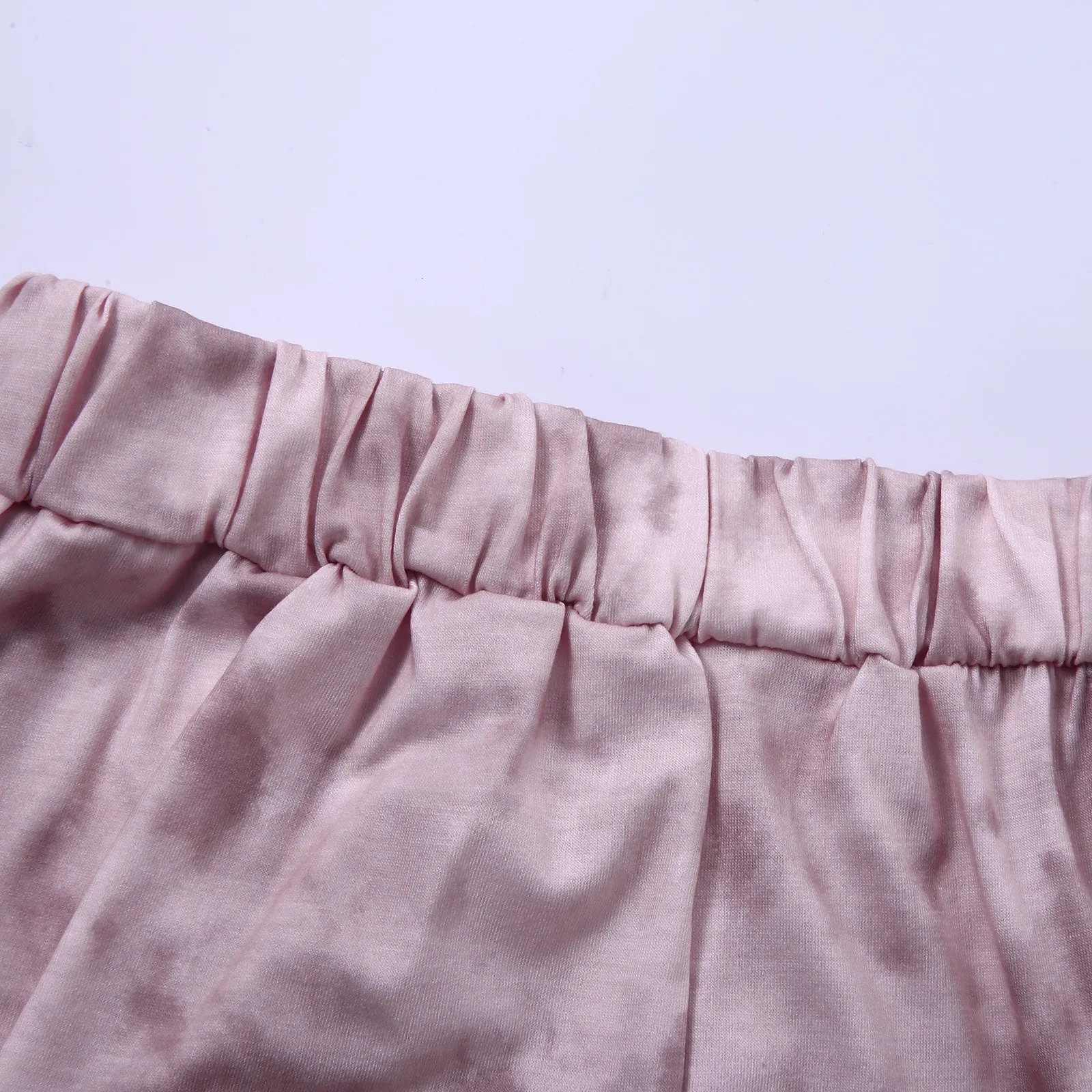 

Women Homewear Cute Tie-dye Printed Pajamas Set Casual Long Sleeve T-shirt Sleepwear Nightwear Set Summer Pyjama Set #T3G