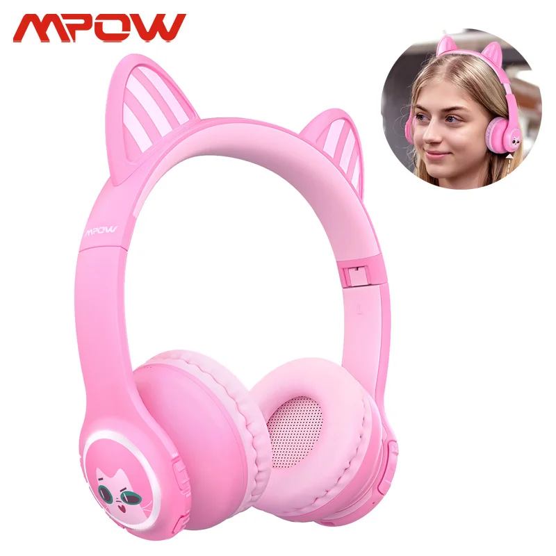 Беспроводные детские наушники Mpow BH411 Bluetooth 5 0 85 дБ/95 дБ|Наушники и гарнитуры| |