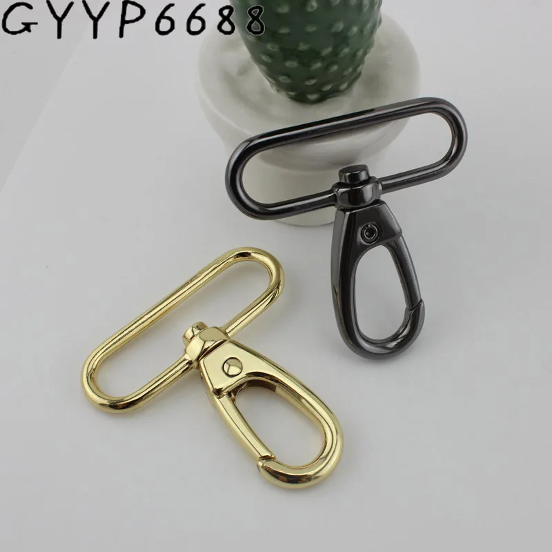10 шт. 51 мм Высококачественный Мощный карабин поворотный крючок застежка