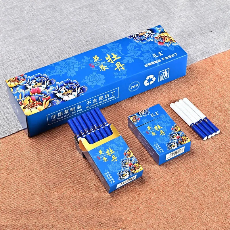 Травяной очиститель легких Yunnan 10 пакетов пиона чай табак толстая ветка мужской и