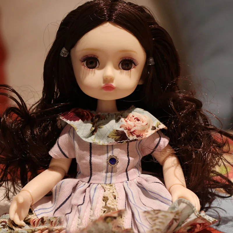 Шарнирная кукла 1/6 шарнирные куклы с одеждой обувью париком волосами макияжем
