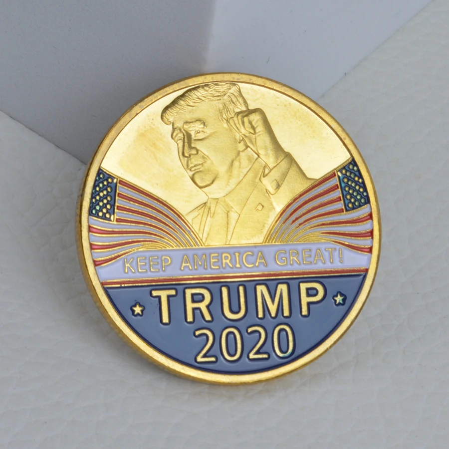 2020 г. президент США памятная монета Дональд Дж. Превосходные коллекционные