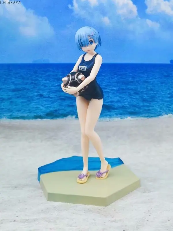 1 шт. аниме Re zero Начальная жизнь в другом мире от Zero Rem Ram купальник Ver. Масштаб 1/7 ПВХ