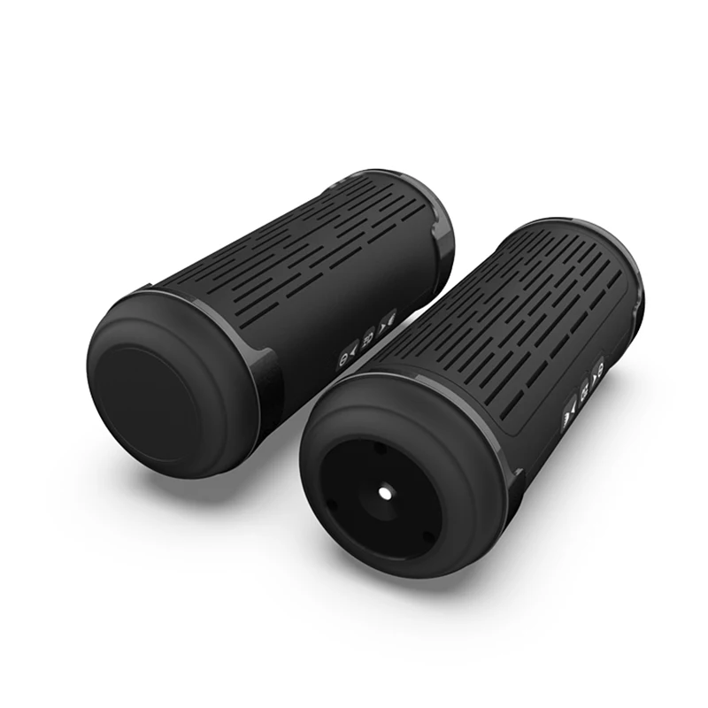 Беспроводная bluetooth колонка BS12 портативный сабвуфер с фонарем и картой для езды на