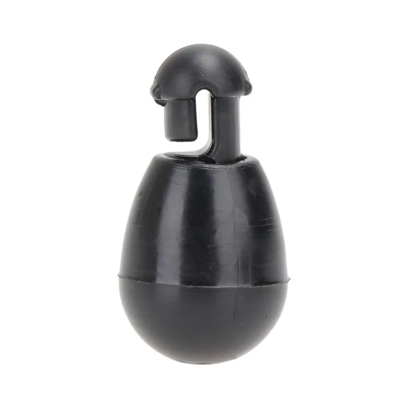 20 шт. черные Быстросменные камуфляжные бусины для рыбалки длина крючка