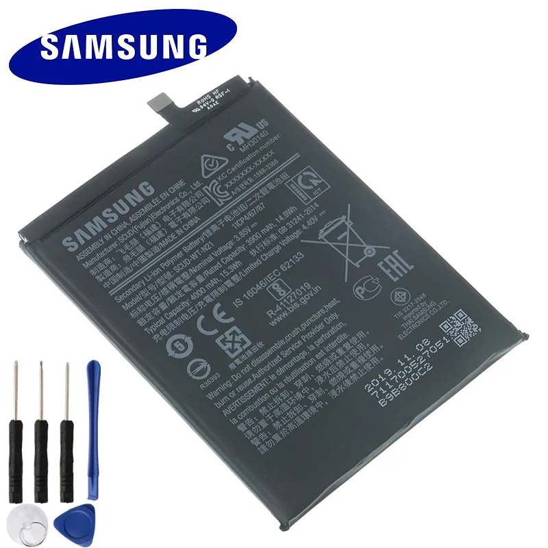 SCUD WT N21 оригинальный Samsung аккумуляторная батарея для Galaxy N30 4000 мАч|Аккумуляторы