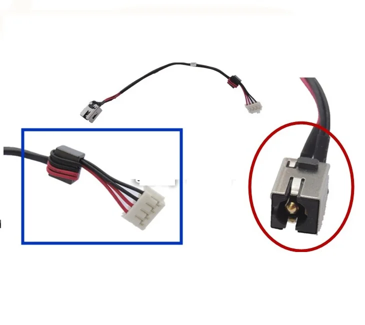 

New DC Power Jack Harness Cable For Lenovo Ideapad Y470 Y470N Y470P Y471A Y480 Charging Port Socket Connector